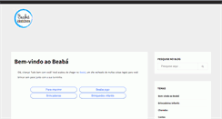Desktop Screenshot of beaba.com.br